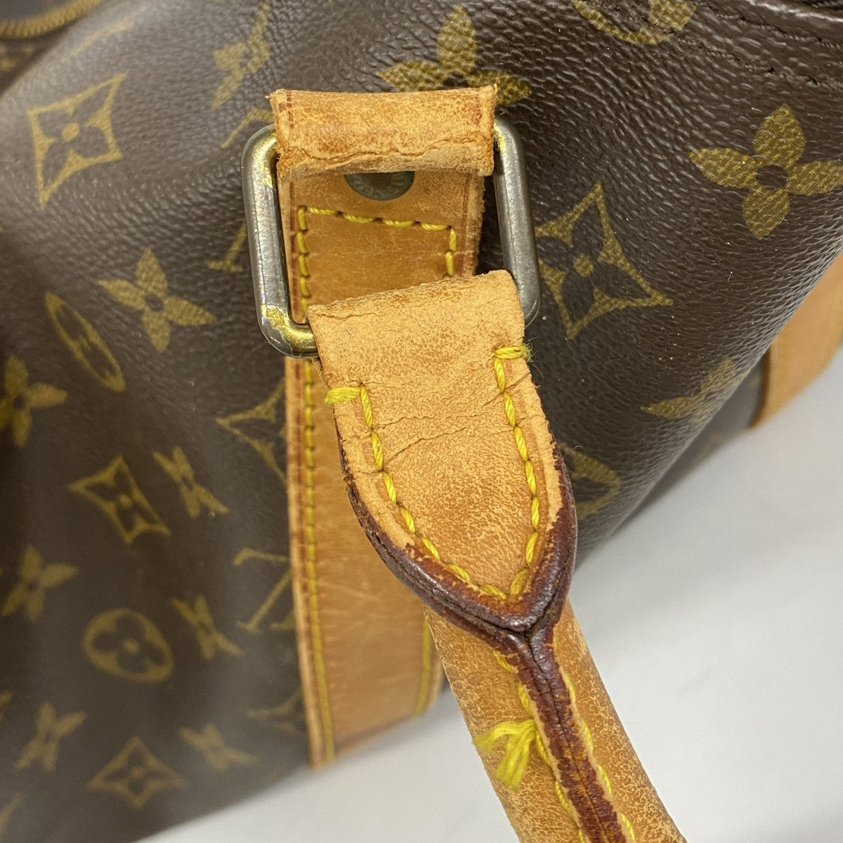 【6gc2418】ルイヴィトン ボストンバッグ モノグラム キーポルバンドリエール55 M41414 ブラウン【中古】メンズ レディース ユニセックス