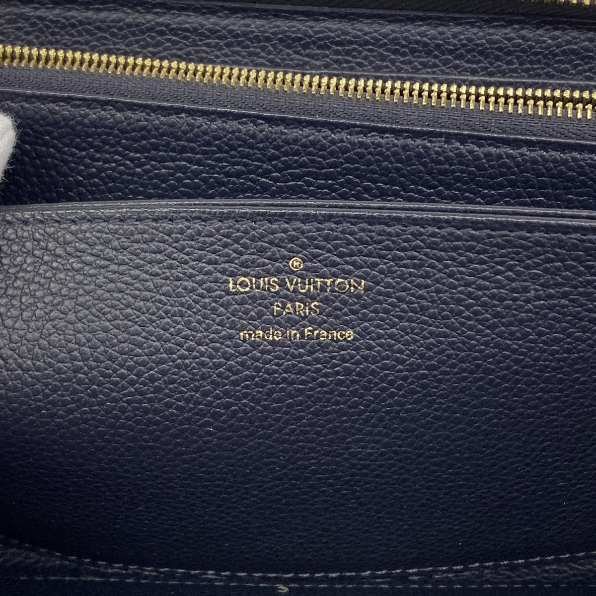 【6gc2419】ルイヴィトン 長財布 モノグラム・アンプラント ジッピーウォレット M62121 マリーヌルージュ【中古】メンズ レディース ユニセックス