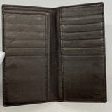 【6gc2420】グッチ 長札入れ グッチシマ 224183 レザー ブラウン【中古】メンズ