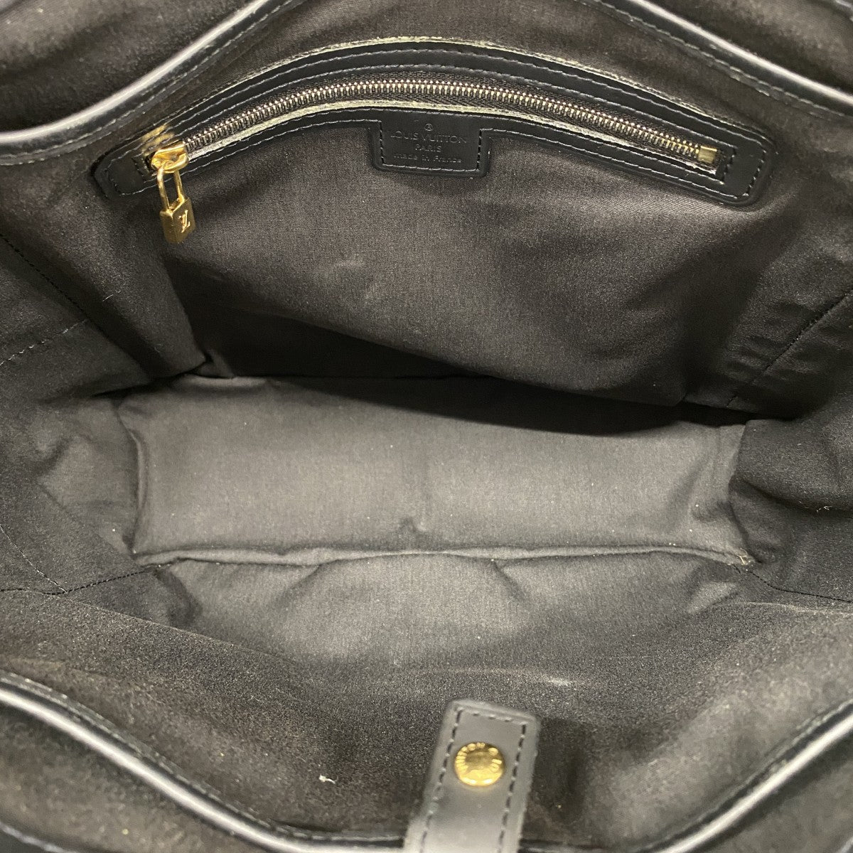 【6gc2426-k】ルイヴィトン トートバッグ モノグラム・ミニ ルシーユGM M92609 ノワール【中古】レディース