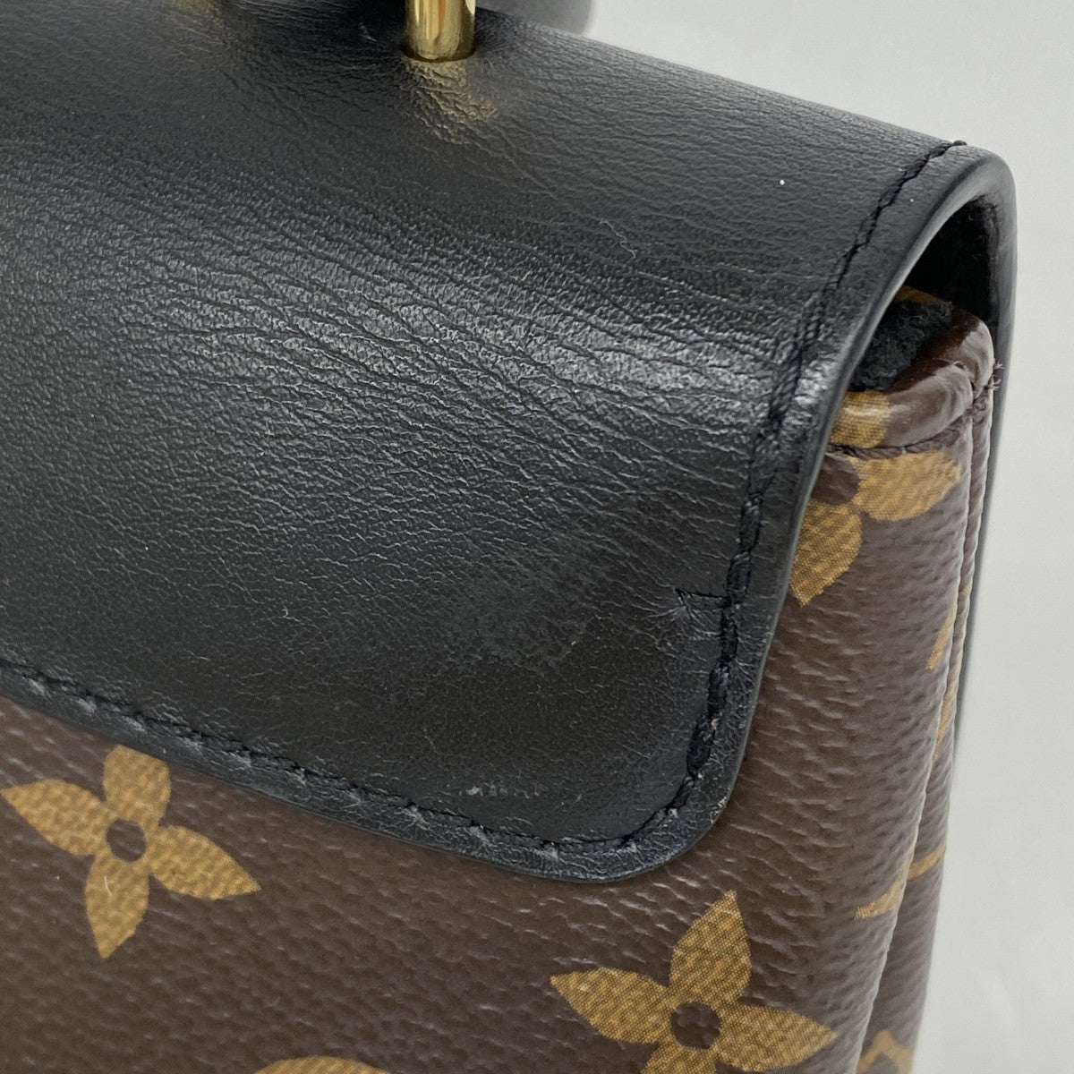 【6gc2440-k】ルイヴィトン ハンドバッグ モノグラム ロッキーBB M44141 ノワール【中古】レディース