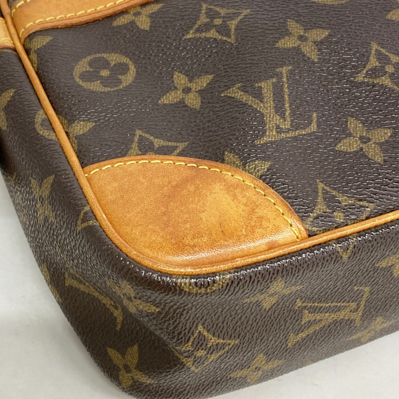 【6gc2446】ルイヴィトン クラッチバッグ モノグラム コンピエーニュ28 M51845 ブラウン【中古】メンズ レディース ユニセックス