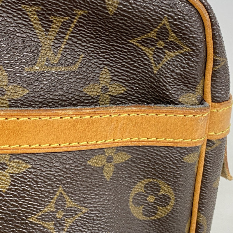 【6gc2446】ルイヴィトン クラッチバッグ モノグラム コンピエーニュ28 M51845 ブラウン【中古】メンズ レディース ユニセックス