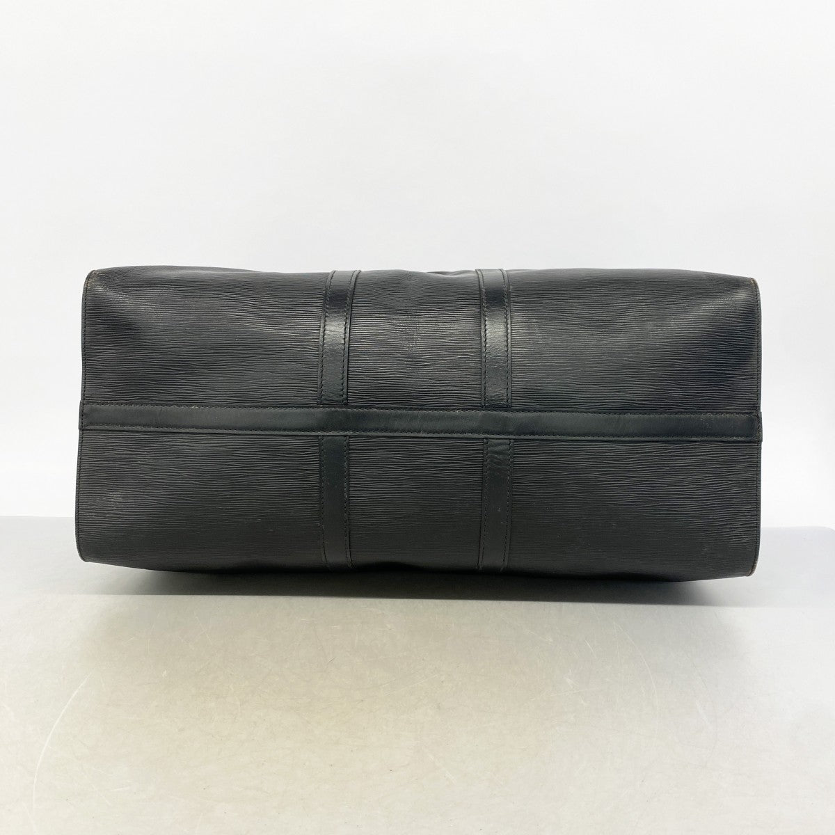 【6gc2454】ルイヴィトン ボストンバッグ エピ キーポル55 M59142 ノワール【中古】メンズ レディース ユニセックス