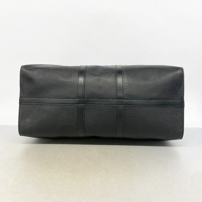 【6gc2454】ルイヴィトン ボストンバッグ エピ キーポル55 M59142 ノワール【中古】メンズ レディース ユニセックス