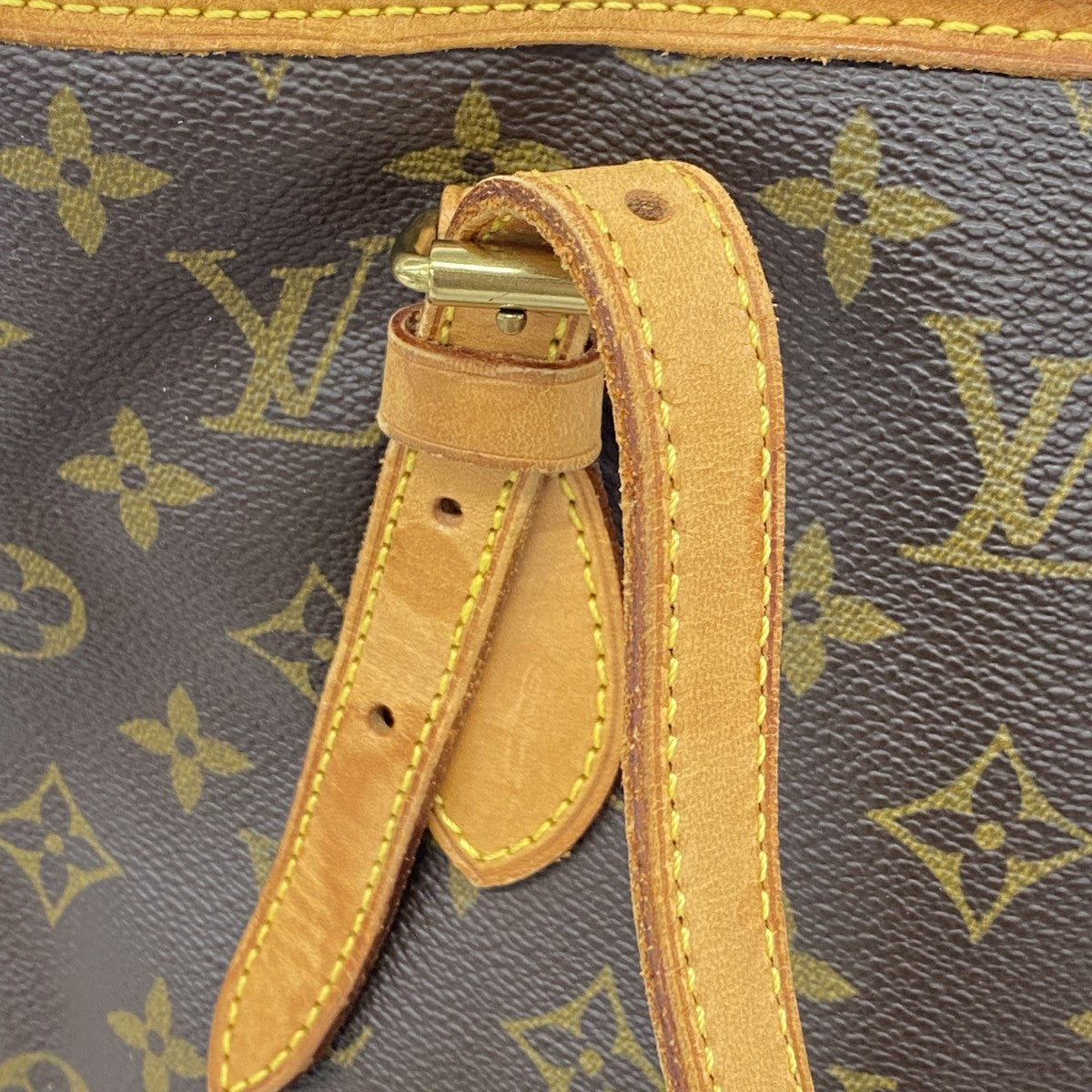 【6gc2457】ルイヴィトン トートバッグ モノグラム バケットPM M42238 ブラウン【中古】レディース