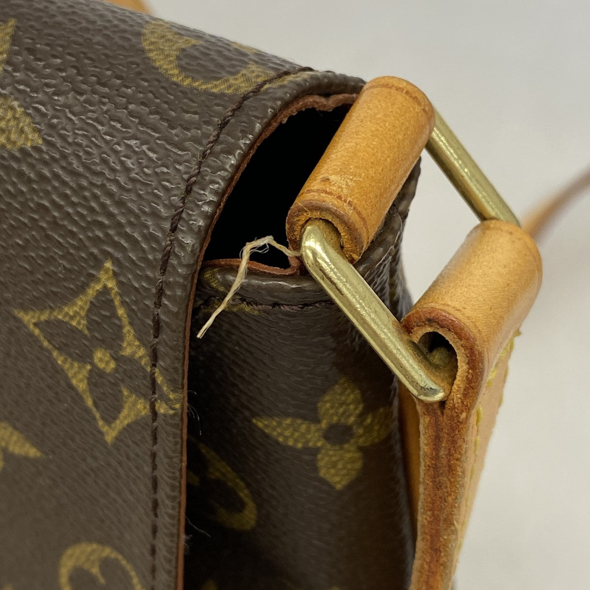 【6gc2459】ルイヴィトン ショルダーバッグ モノグラム ミュゼットサルサロングストラップ M51387 ブラウン【中古】レディース