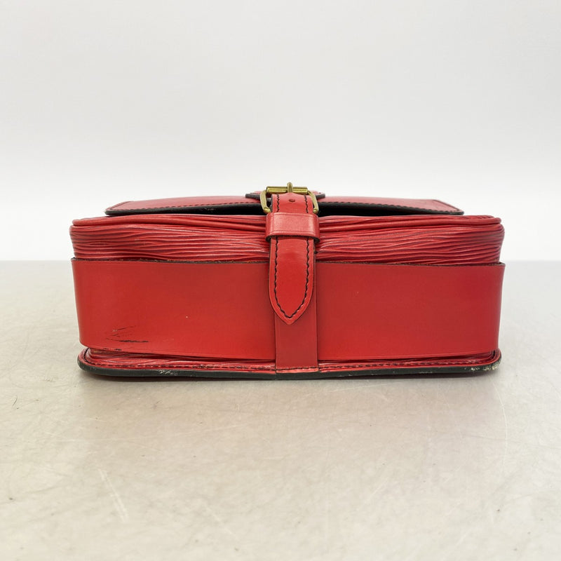 【6gc2461】ルイヴィトン ショルダーバッグ エピ カルトシエール M52247 カスティリアンレッド【中古】レディース