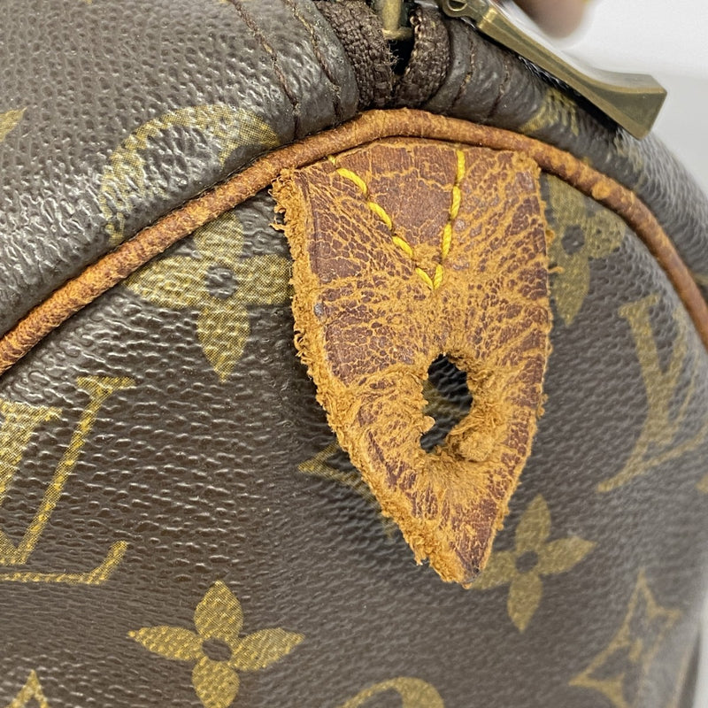【6gc2471】ルイヴィトン ハンドバッグ モノグラム スピーディ30 M41108 ブラウン【中古】レディース