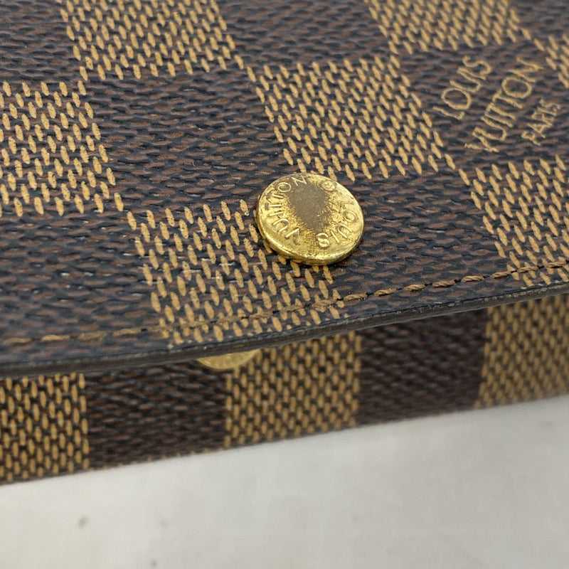 【6gc2472】ルイヴィトン キーケース ダミエ ミュルティクレ4 N62631 エベヌ【中古】メンズ レディース ユニセックス