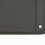 【6gc2477-g】エルメス ハンドバッグ オータクロア40 トゴ ブラック シルバー金具 K刻印【中古】メンズ