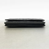 【6gc2488】シャネル ショルダーウォレット マトラッセ チェーンショルダー ラムスキン ブラック シルバー金具【中古】レディース