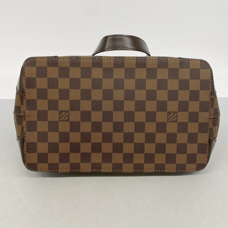 【6gc2490】ルイヴィトン トートバッグ ダミエ ハムステッドPM N51205 エベヌ【中古】レディース