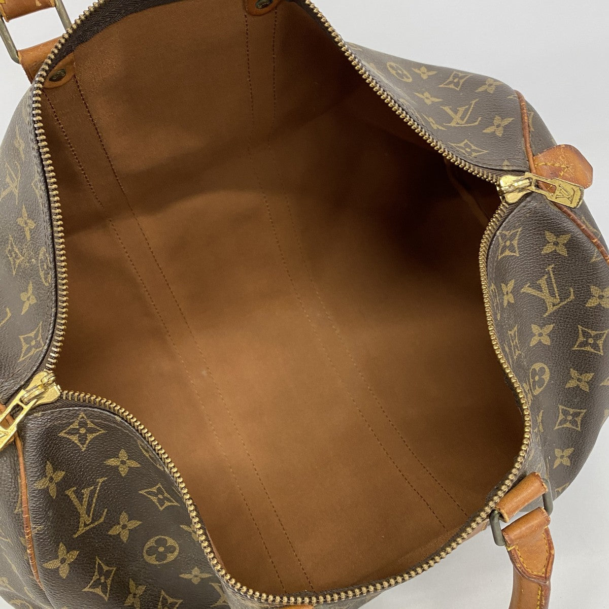 【6gc2491】ルイヴィトン ボストンバッグ モノグラム キーポル45 M41428 ブラウン【中古】メンズ レディース ユニセックス