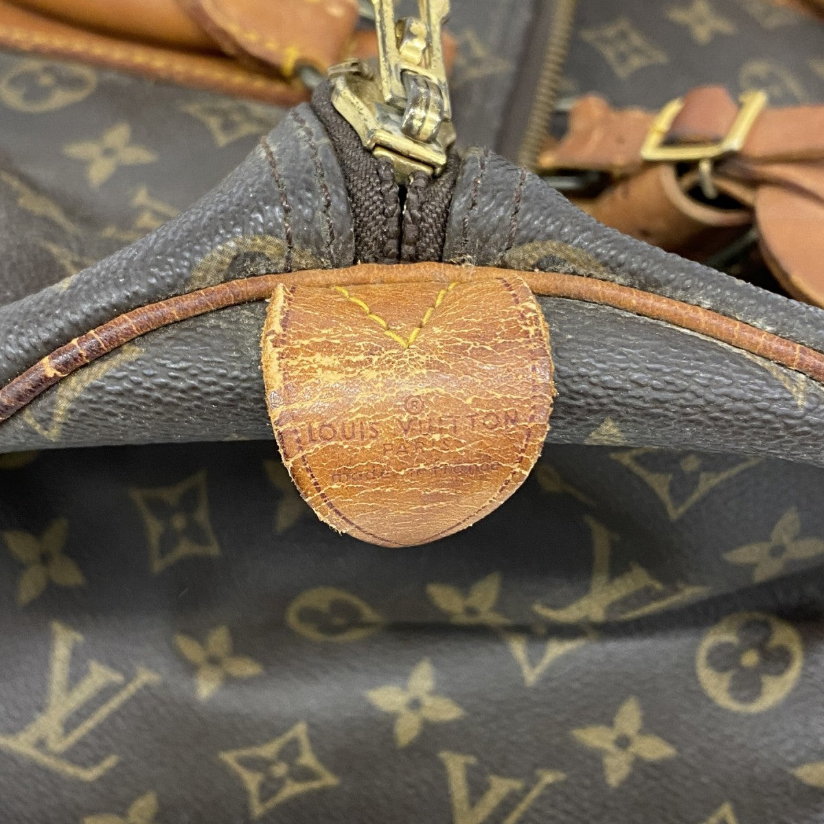 【6gc2491】ルイヴィトン ボストンバッグ モノグラム キーポル45 M41428 ブラウン【中古】メンズ レディース ユニセックス