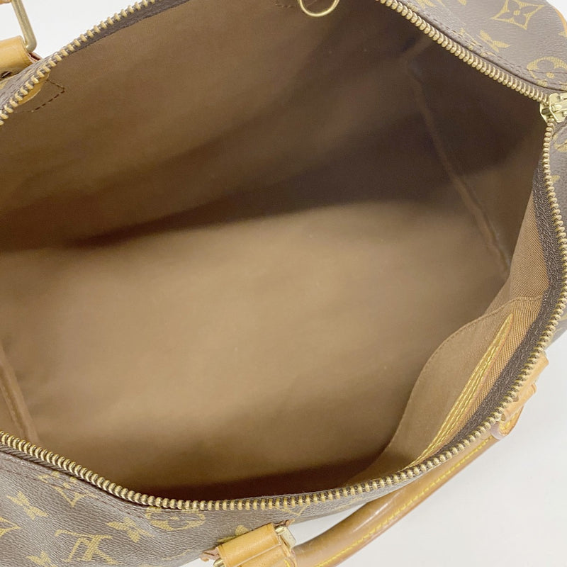 【6gc2492】ルイヴィトン ハンドバッグ モノグラム スピーディ35 M41107 ブラウン【中古】レディース