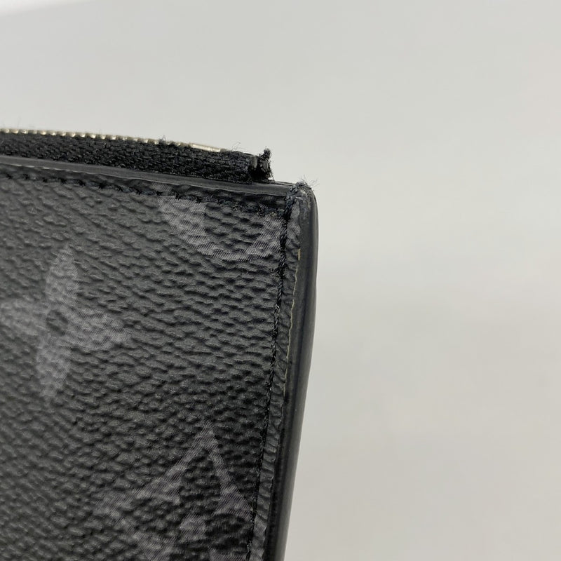 【6gc2497】ルイヴィトン コインケース タイガラマ コインカードホルダー M30271 ブラック【中古】メンズ