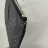 【6gc2497】ルイヴィトン コインケース タイガラマ コインカードホルダー M30271 ブラック【中古】メンズ