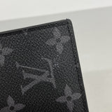 【6gc2497】ルイヴィトン コインケース タイガラマ コインカードホルダー M30271 ブラック【中古】メンズ