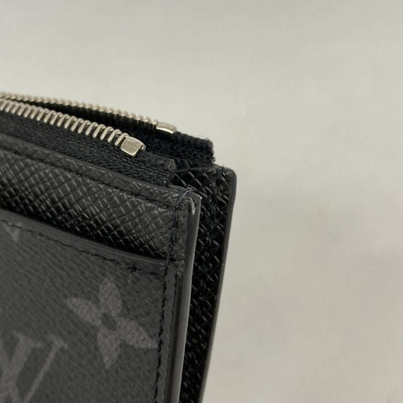 【6gc2497】ルイヴィトン コインケース タイガラマ コインカードホルダー M30271 ブラック【中古】メンズ
