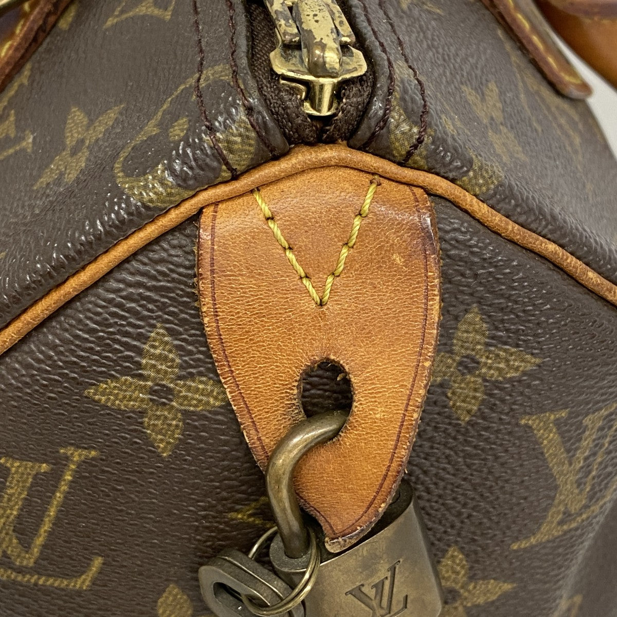 【6gc2507】ルイヴィトン ハンドバッグ モノグラム スピーディ25 M41109 ブラウン【中古】レディース