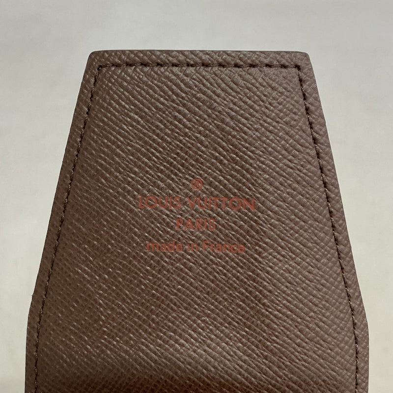 【6gc2508】ルイヴィトン シガレットケース ダミエ エテュイシガレット N63024 エベヌ【中古】メンズ レディース ユニセックス