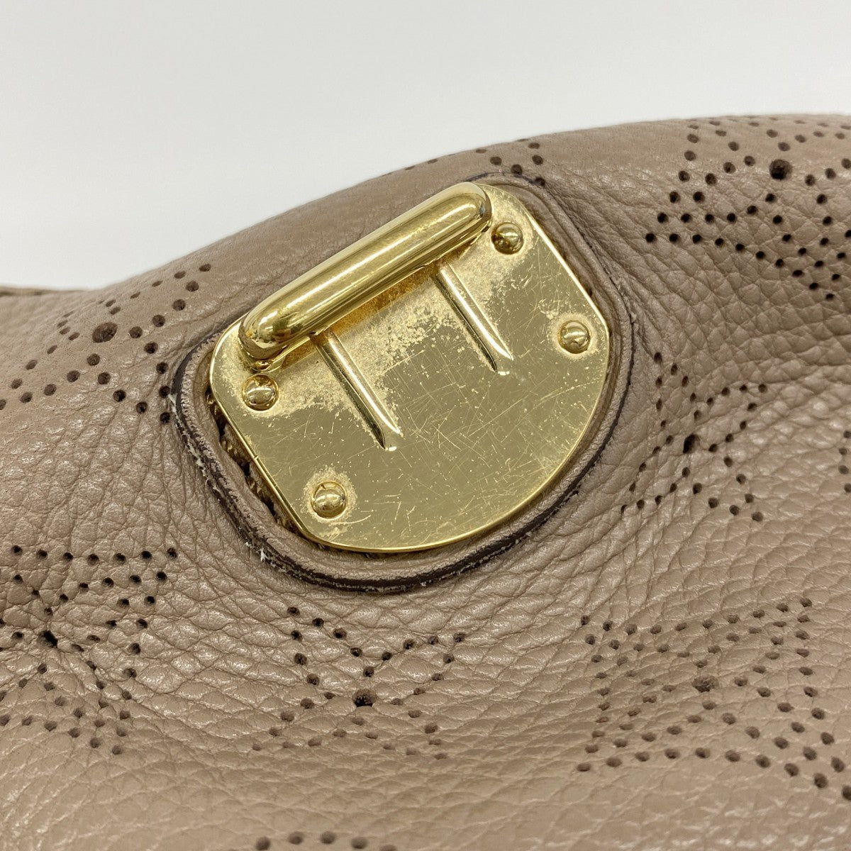 【6gc2512-k】ルイヴィトン トートバッグ マヒナ マヒナL M93819 オパール【中古】レディース