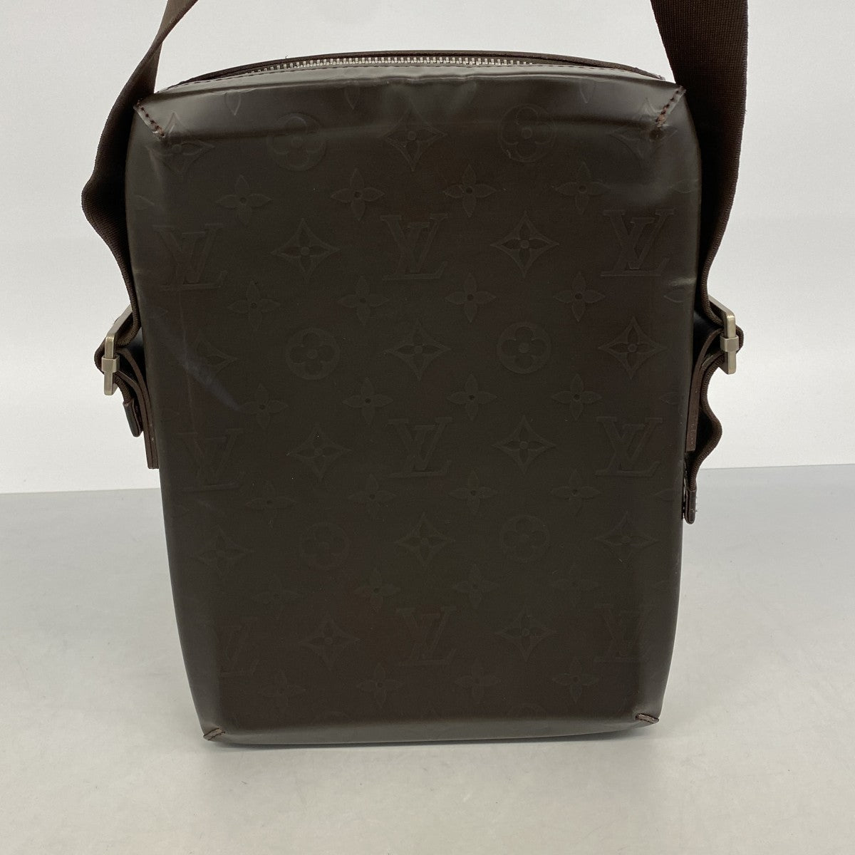 【6gc2514-k】ルイヴィトン ショルダーバッグ モノグラム・グラセレザー ボビー M46520 カフェ【中古】メンズ