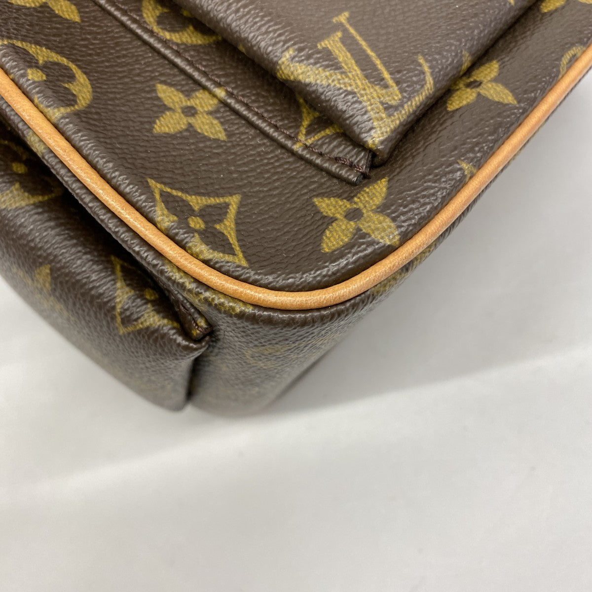 【6gc2515-k】ルイヴィトン ハンドバッグ モノグラム エクサントリシテ M51161 ブラウン【中古】レディース