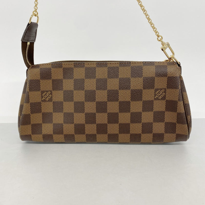 【6gc2517-k】ルイヴィトン ハンドバッグ ダミエ エヴァ N55213 エベヌ 2wayバッグ【中古】レディース