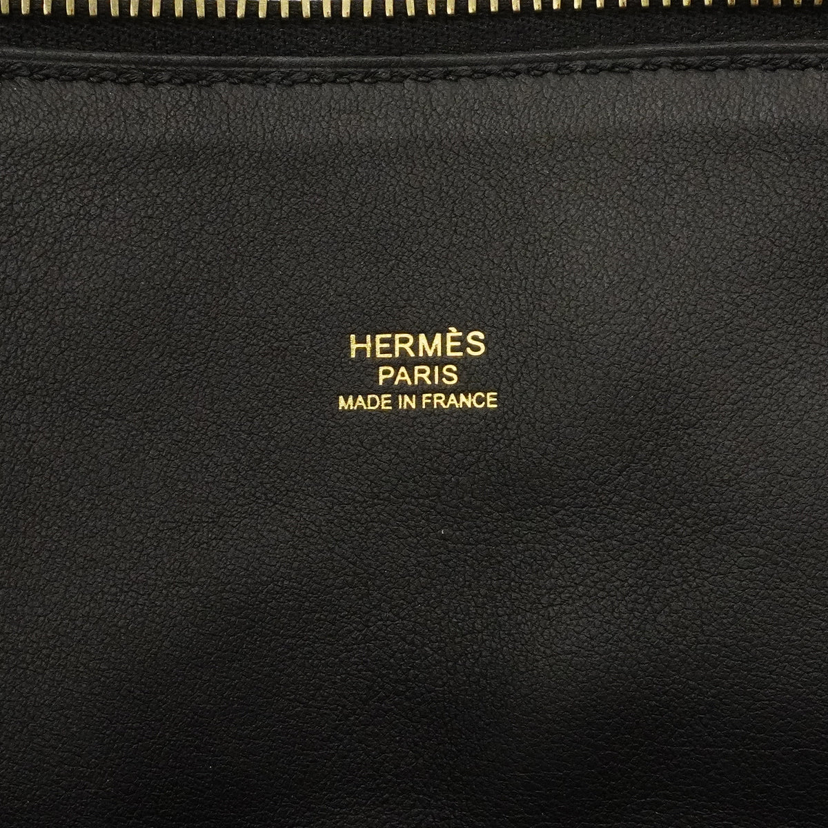 【6gc2520-h】エルメス ハンドバッグ ボリード31 トリヨンクレマンス ブラック ゴールド金具 Y刻印 2wayバッグ【中古】レディース