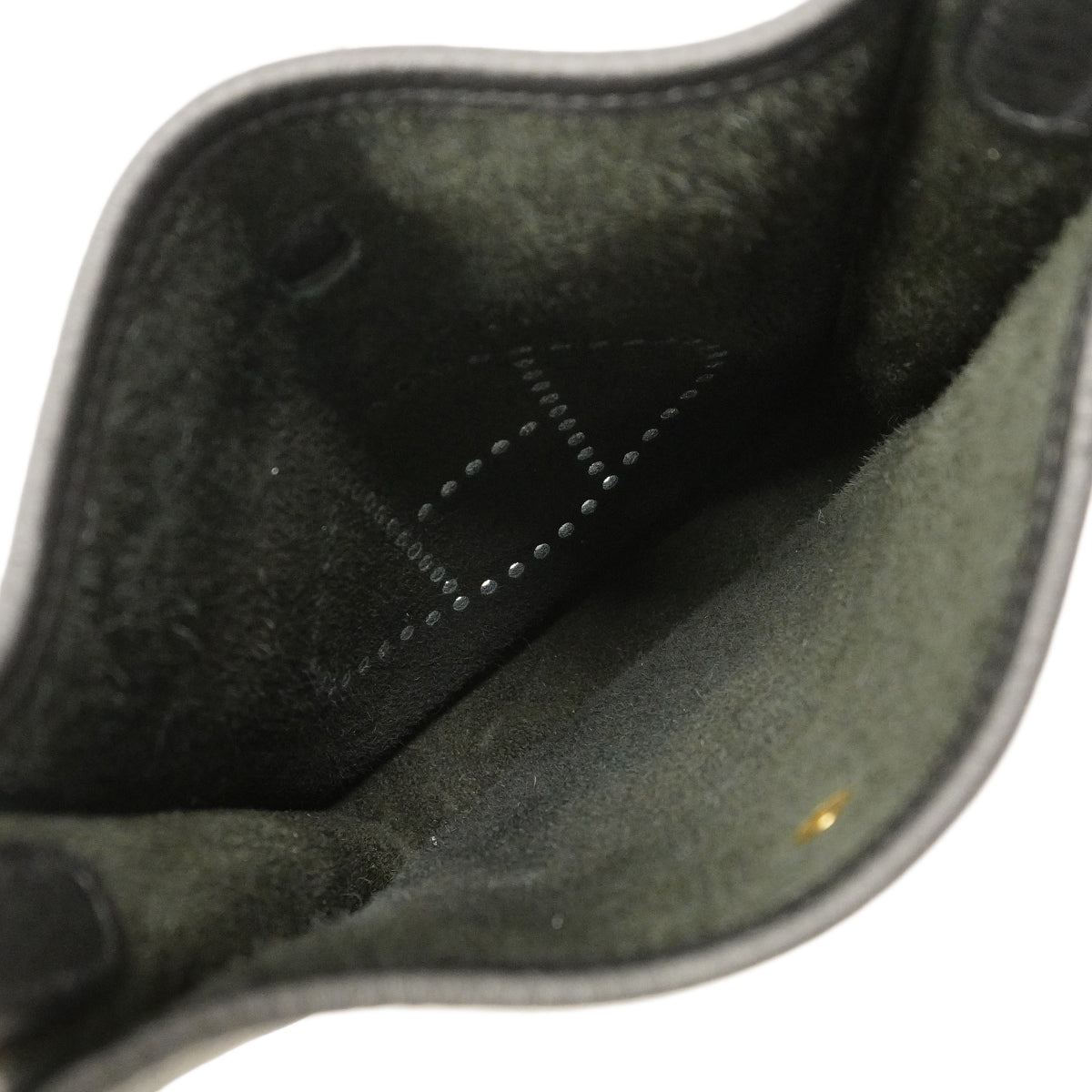 【6gc2522-h】エルメス ショルダーバッグ エヴリンTPM トリヨンクレマンス ブラック ゴールド金具 K刻印【中古】レディース