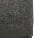 【6gc2532-h】エルメス ショルダーバッグ エヴリン1PM アルデンヌ ブラック ゴールド金具 □B刻印【中古】レディース