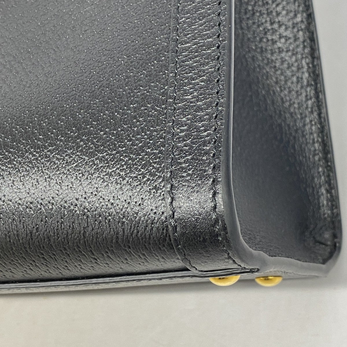 【6gc2534-k】グッチ ハンドバッグ ダイアナ 702721 レザー ブラック ゴールド金具 2wayバッグ【中古】レディース