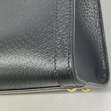 【6gc2534-k】グッチ ハンドバッグ ダイアナ 702721 レザー ブラック ゴールド金具 2wayバッグ【中古】レディース