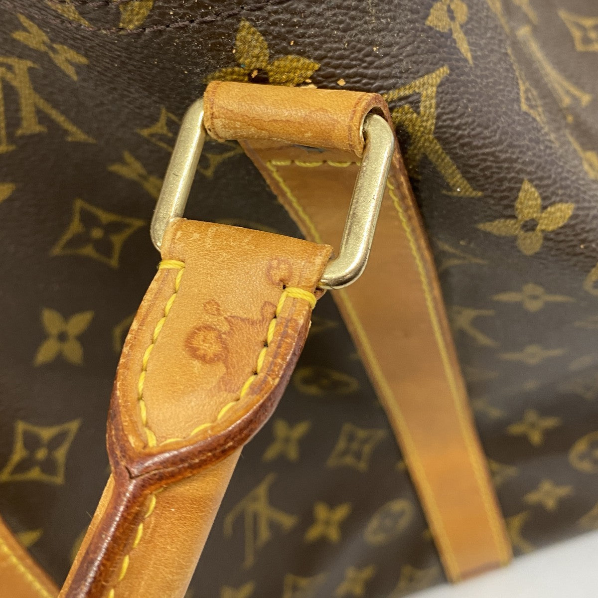 【6gc2540】ルイヴィトン ボストンバッグ モノグラム キーポル55 M41424 ブラウン【中古】メンズ レディース ユニセックス