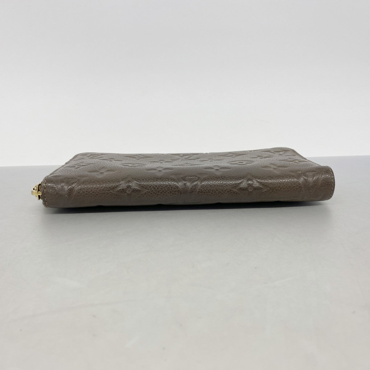 【6gc2542】ルイヴィトン 長財布 モノグラム・アンプラント ポルトフォイユスクレットロン M93436 オンブル【中古】レディース