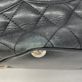 【6gc2548】シャネル トートバッグ カンボン ラムスキン ブラック シルバー金具【中古】レディース