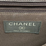 【6gc2556-k】シャネル ショルダーバッグ 2.55/チョコバー チェーンショルダー ラムスキン ブラウン シルバー金具【中古】レディース