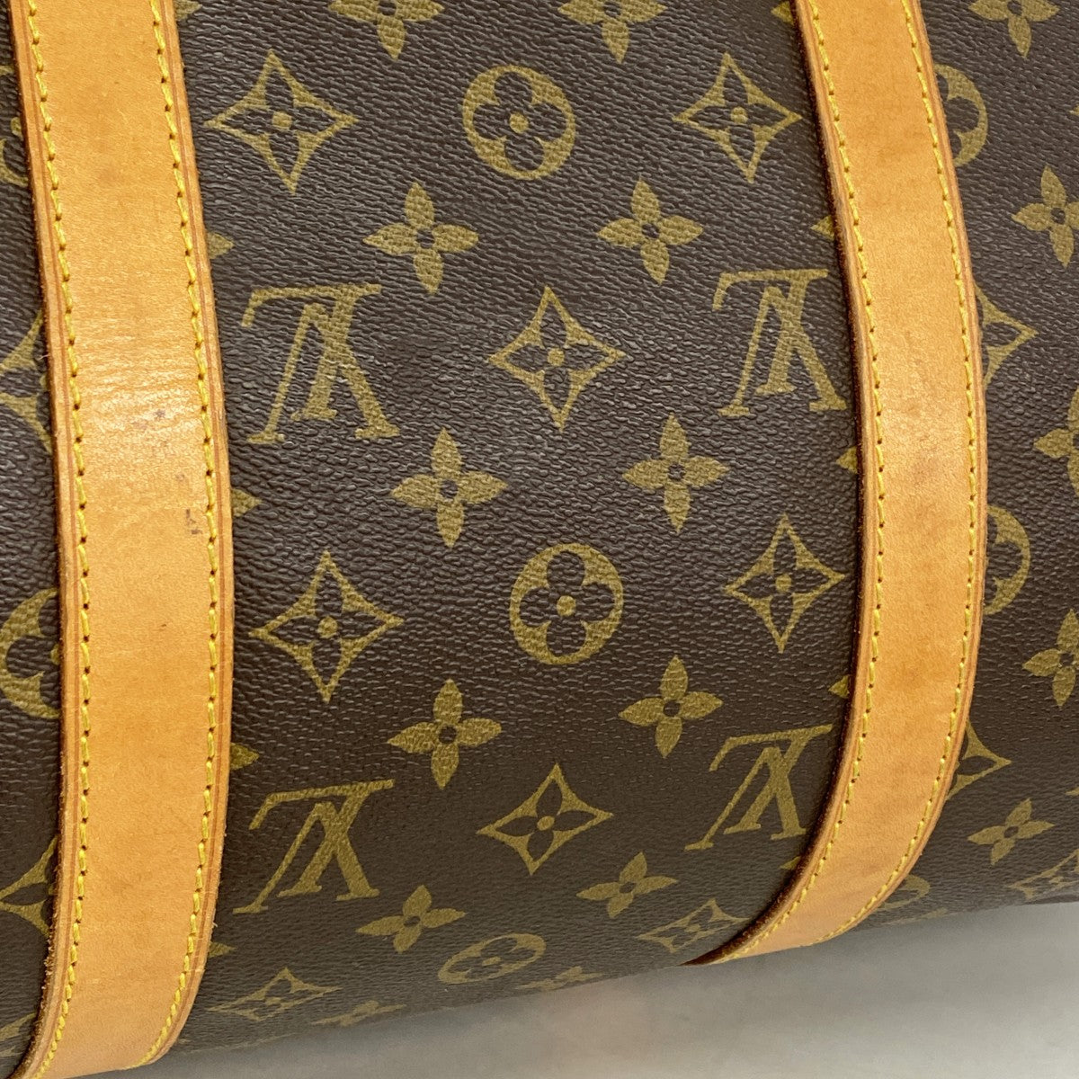 【6gc2571】ルイヴィトン ボストンバッグ モノグラム キーポル50 M41426 ブラウン【中古】メンズ レディース ユニセックス