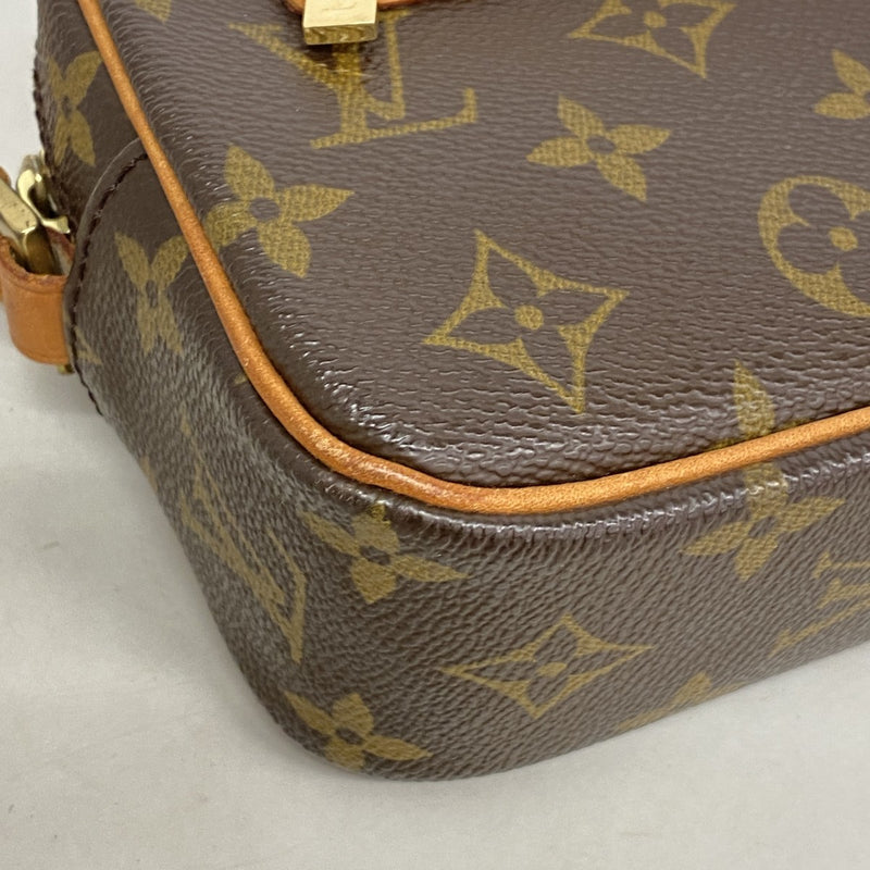 【6gc2574】ルイヴィトン ショルダーバッグ モノグラム ポシェットシテ M51183 ブラウン【中古】レディース