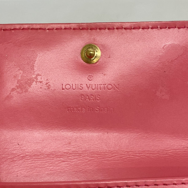 【6gc2578】ルイヴィトン キーケース ヴェルニ ミュルティクレ4 M9145F フランボアーズ【中古】レディース