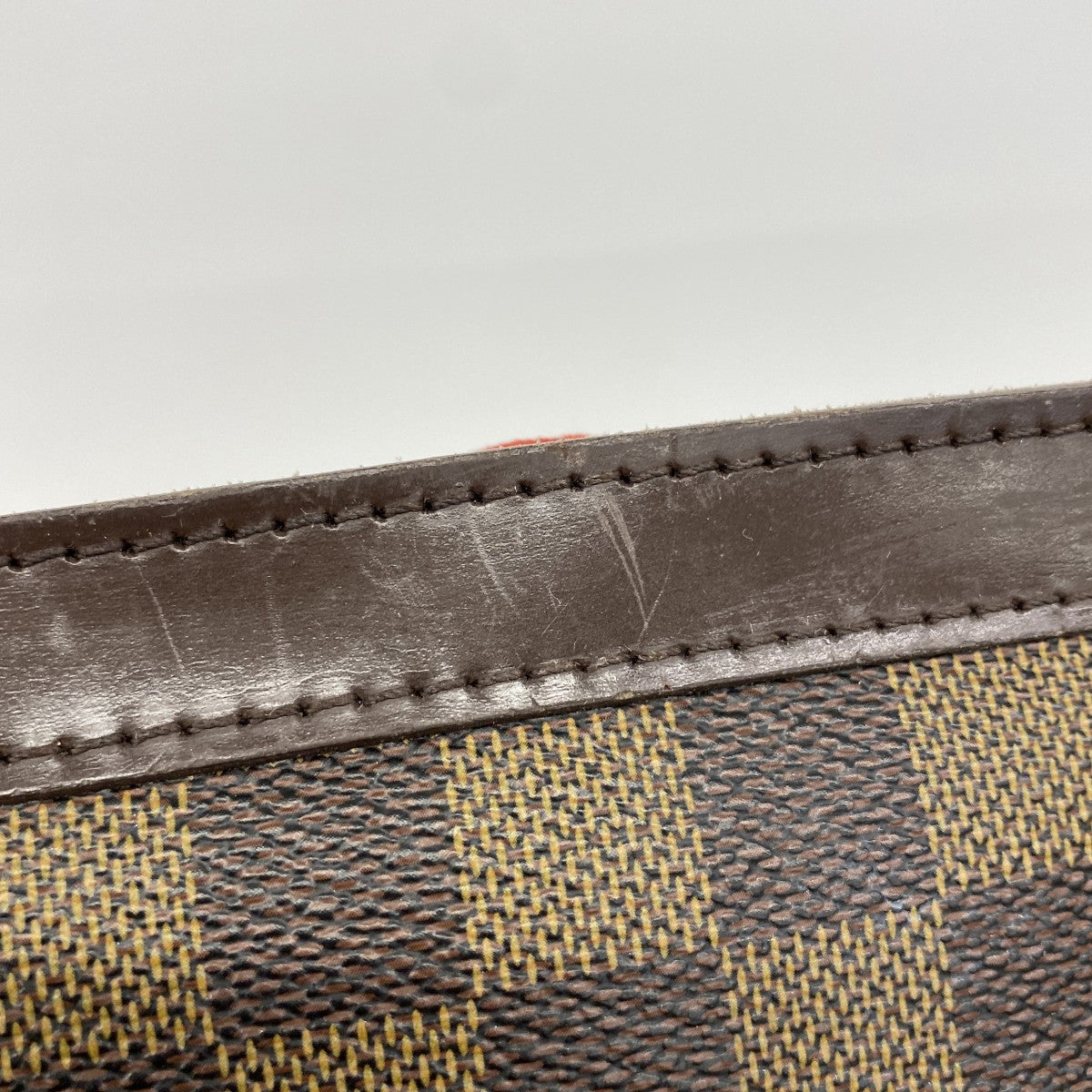 【6gc2581】ルイヴィトン トートバッグ ダミエ ハムステッドPM N51205 エベヌ【中古】レディース