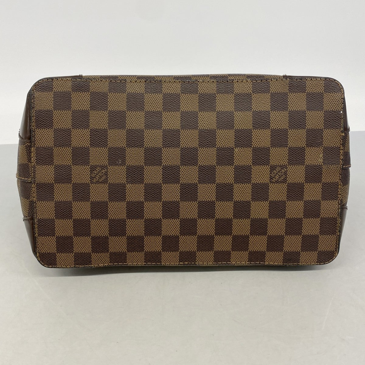 【6gc2581】ルイヴィトン トートバッグ ダミエ ハムステッドPM N51205 エベヌ【中古】レディース