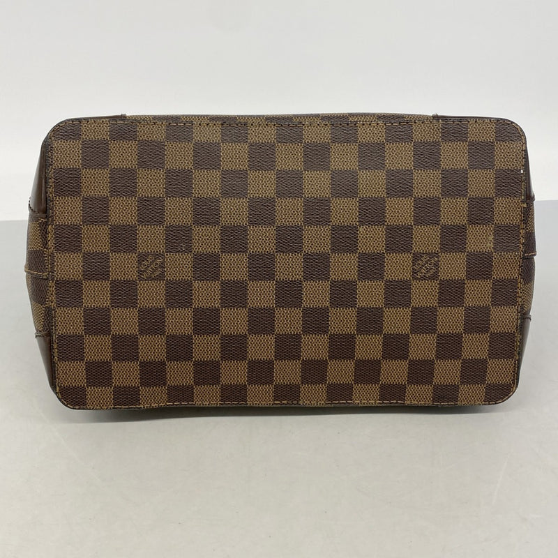 【6gc2581】ルイヴィトン トートバッグ ダミエ ハムステッドPM N51205 エベヌ【中古】レディース