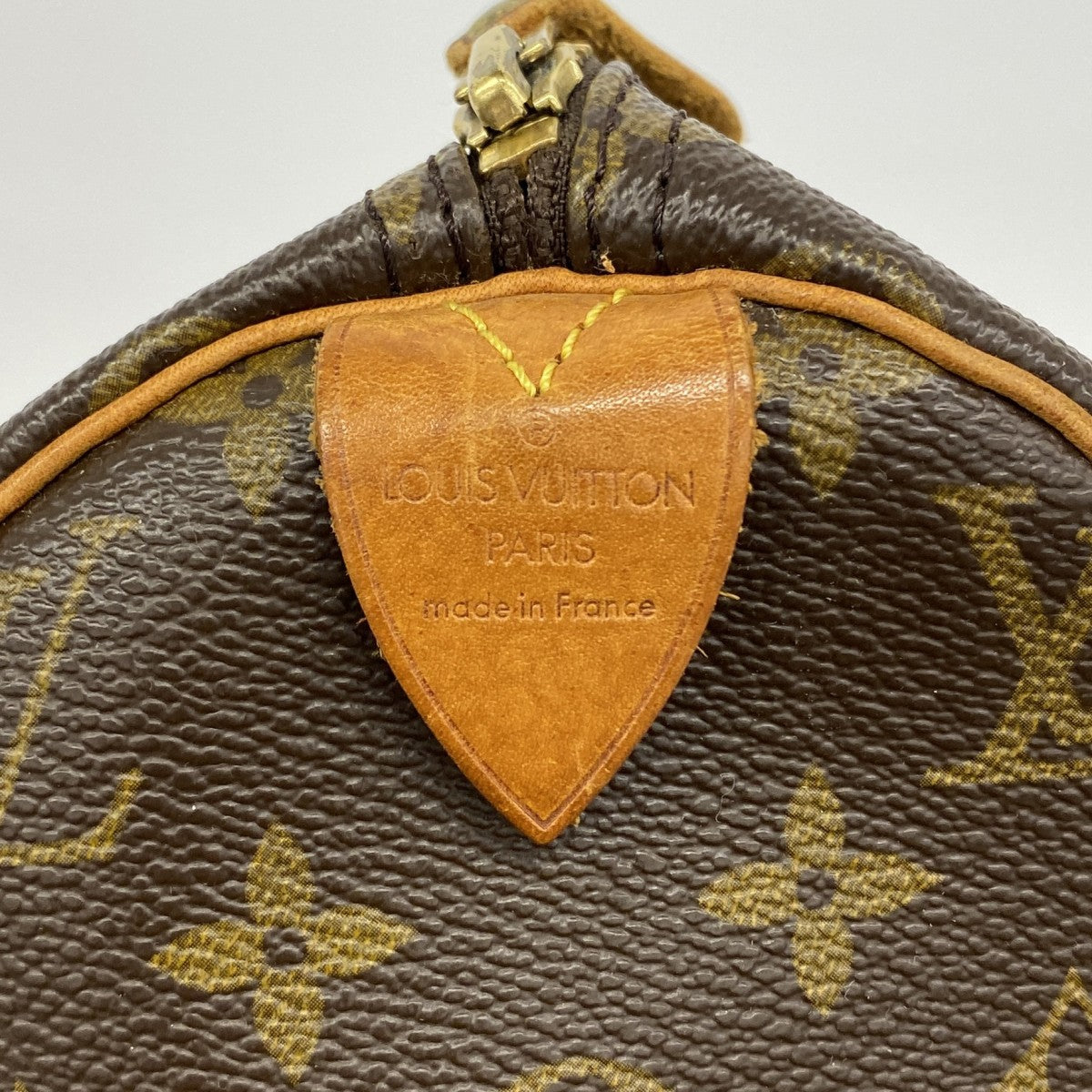 【6gc2584】ルイヴィトン ハンドバッグ モノグラム スピーディ30 M41108 ブラウン【中古】レディース