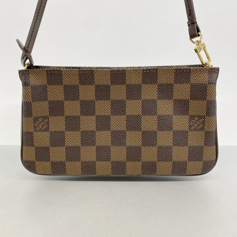 【6gc2586】ルイヴィトン ポーチ ダミエ ナヴォナ N51983 エベヌ【中古】レディース