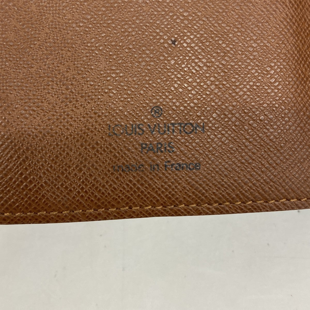 【6gc2587】ルイヴィトン 財布 モノグラム ポルトパピエジップ M61207 ブラウン【中古】レディース