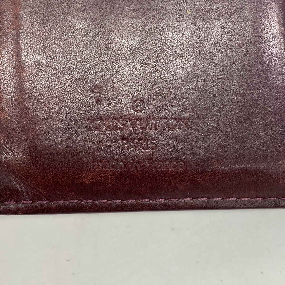【6gc2588】ルイヴィトン 財布 ヴェルニ ポルトフォイユヴィエノワ M93574 ヴィオレット【中古】レディース