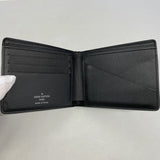 【6gc2590】ルイヴィトン 財布 モノグラム・エクリプス グラフィティ ポルトフォイユミュルティプル M81847 ブラック マルチカラー【中古】メンズ
